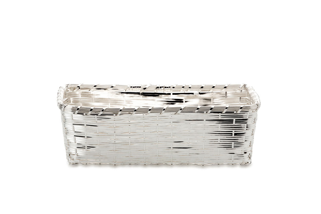 BREAD BASKET BRAIDED RECTANGULAR 25,5 X 14,5 CM 6037-ver